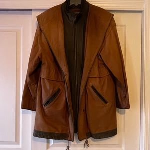 Vintage Wilson Leather Coat. Size L.